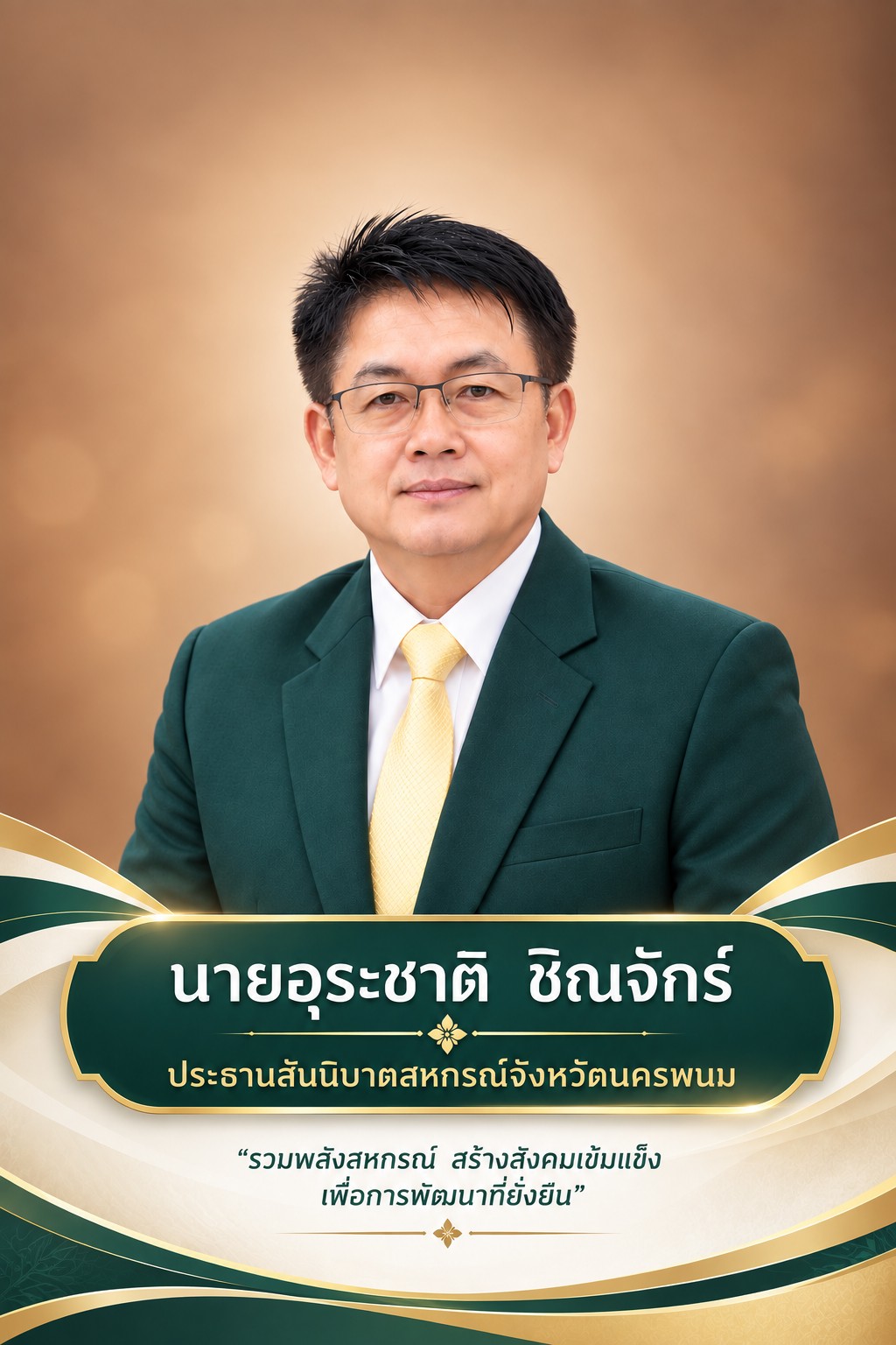 นายสมชาย รักสหกรณ์